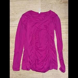 Women’s Work Sweat Play Loose‎ Active Shirt Pink M